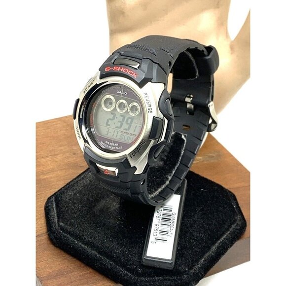 Casio Men's Watch GWM500A-1 G-Shock Solar Silver Black Resin 46mm Sport … - Picture 14 of 14